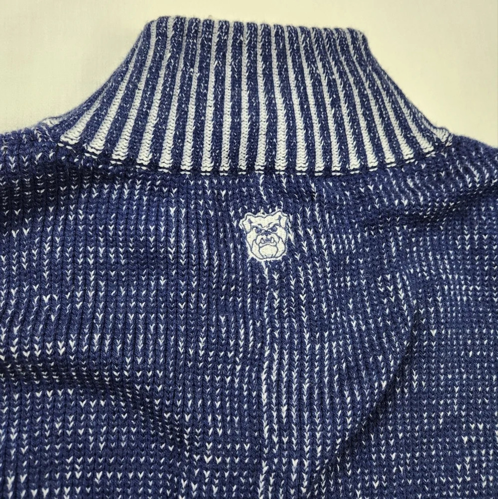 Butler Bulldogs × Emerson Street Zip Up Knit Poncho. Size XL. NWT - Picture 6 of 9